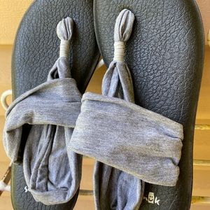 Women’s Sanuk Yoga Sling Metallic Silver